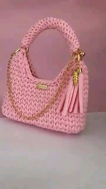 Crochet hand Bag