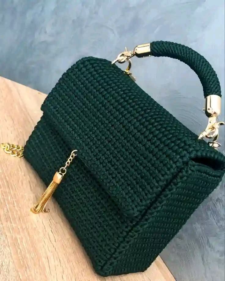 Crochet hand Bag
