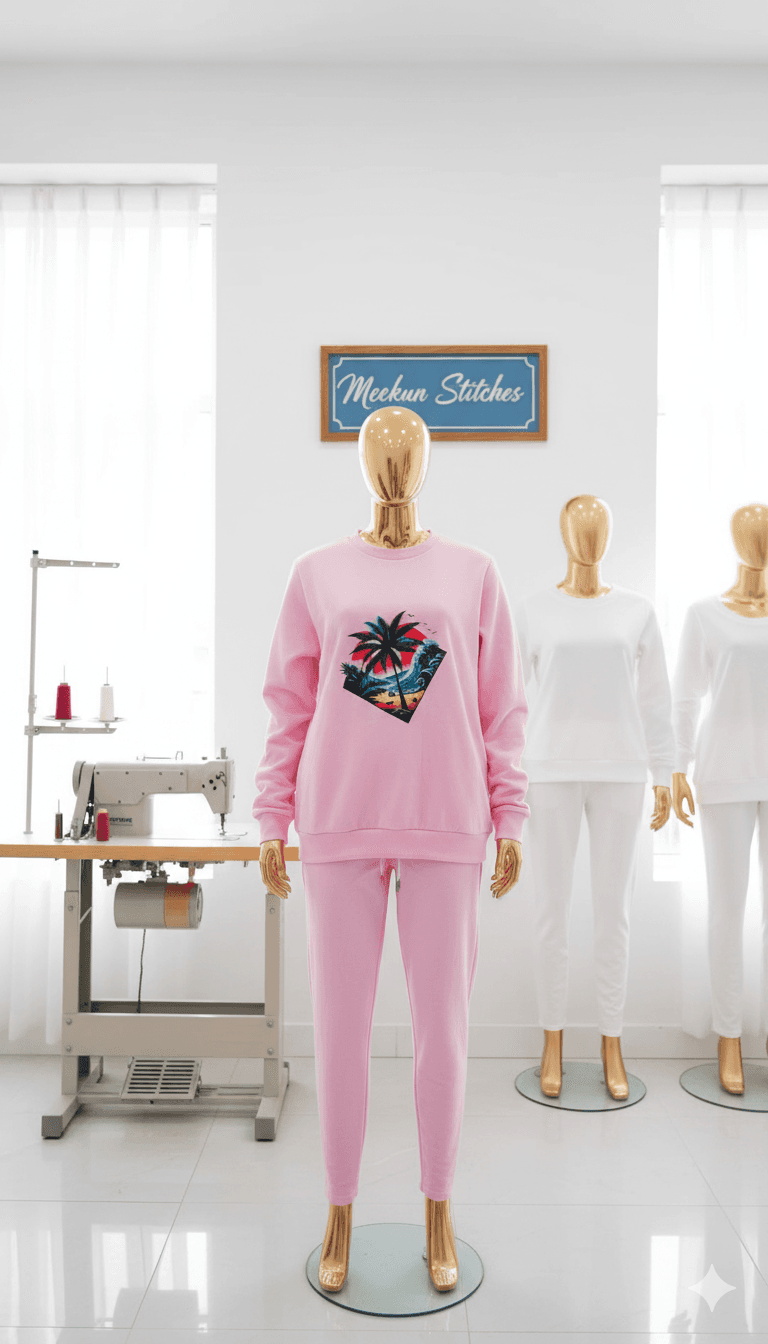 Sweatshirt and joggers two piece