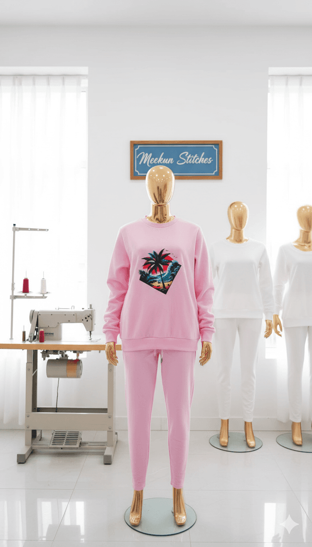 Sweatshirt and joggers two piece