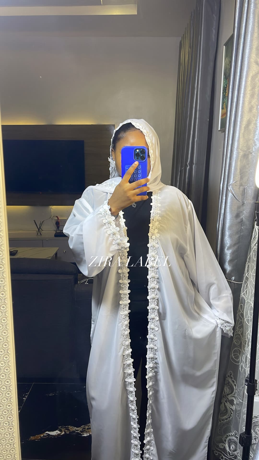 Two piece Kimono Abaya Set