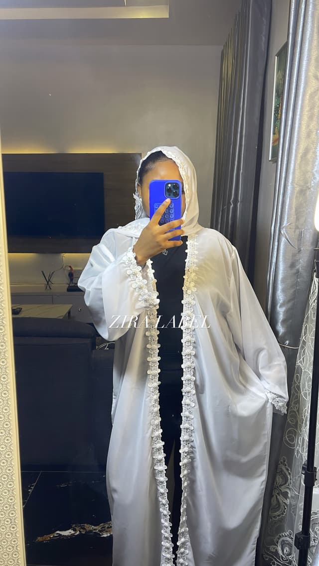 Two piece Kimono Abaya Set