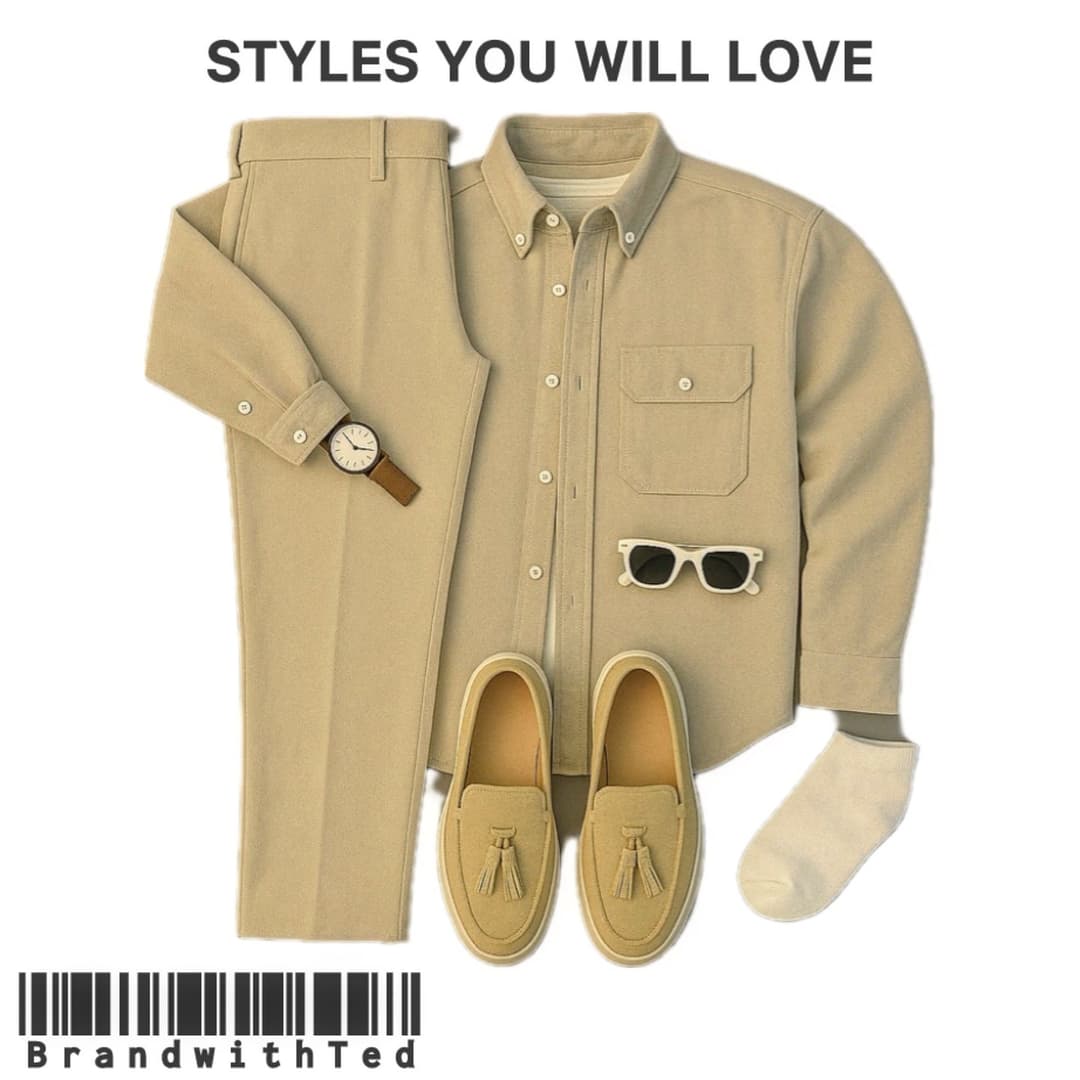 Corduroy shirt and pant 