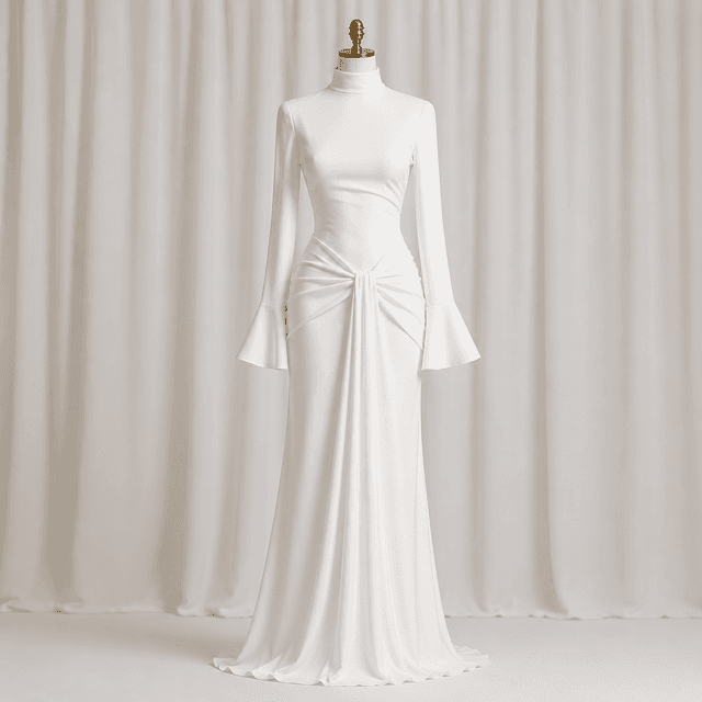 White gown
