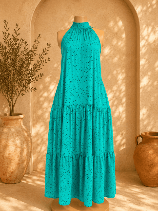 Backless gown