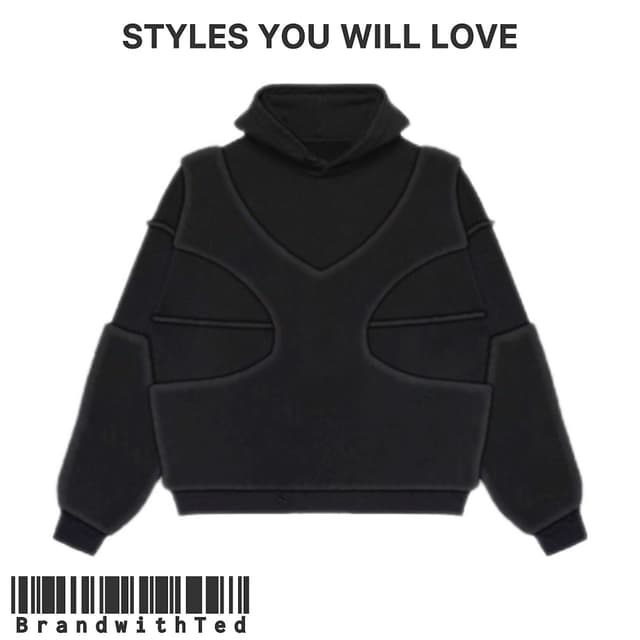 Black Fashion Hoodie 