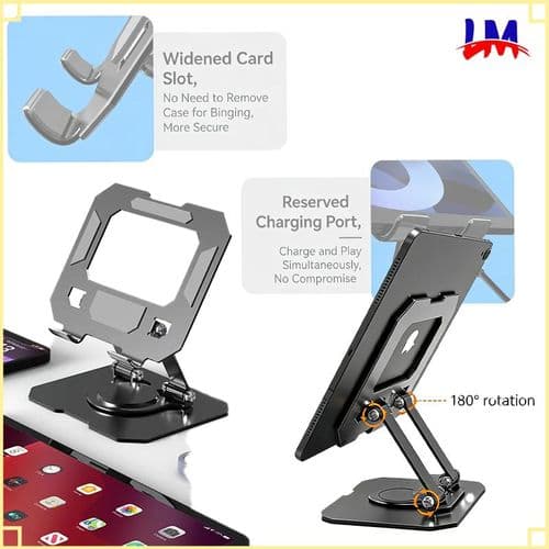 LM LM-Foldable Adjustable Computer Stand Holder For Laptop