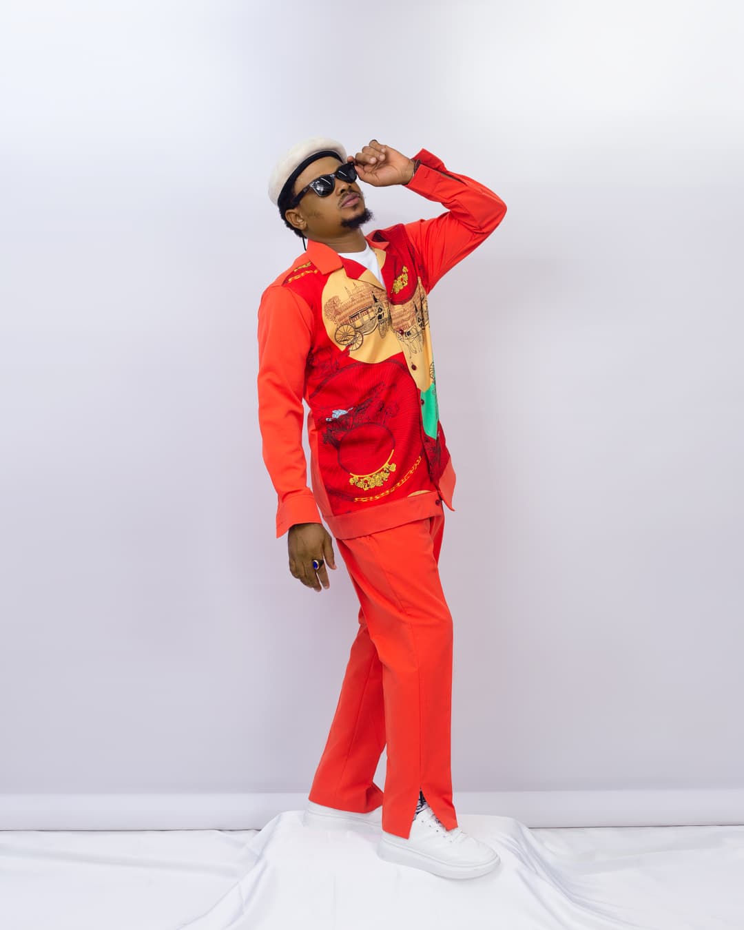 Transit Two-Piece Set - Red