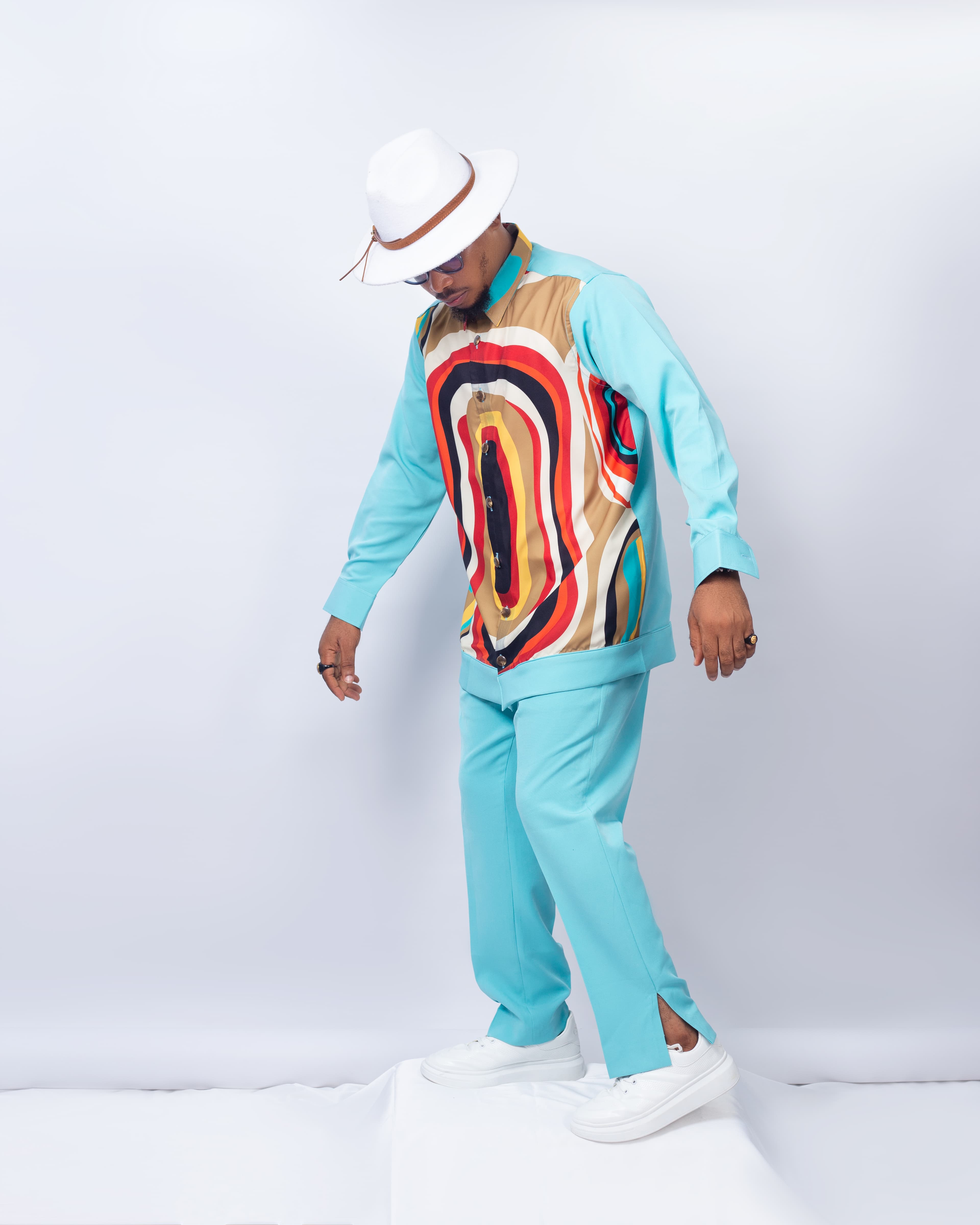 Transit Two-Piece Set - Light Blue