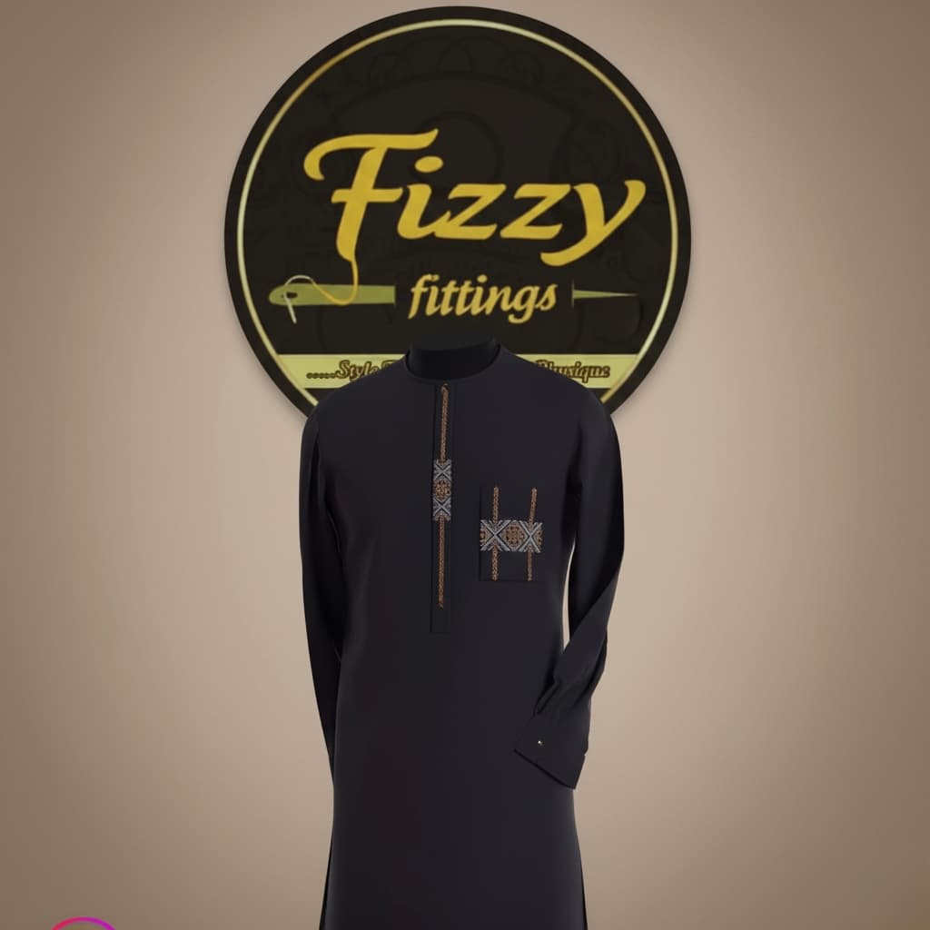 Signature Kaftan – Black