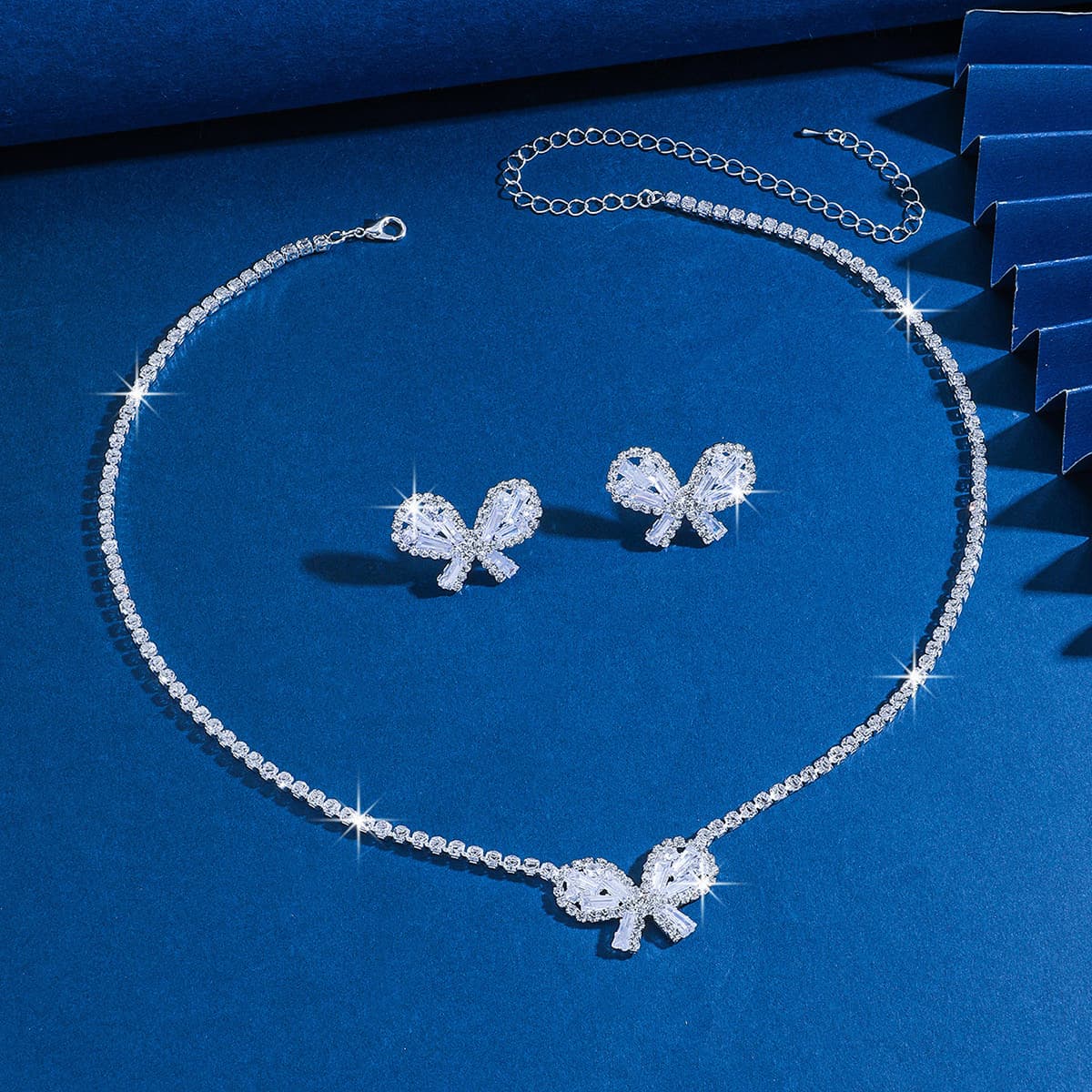 Butterfly bridal set