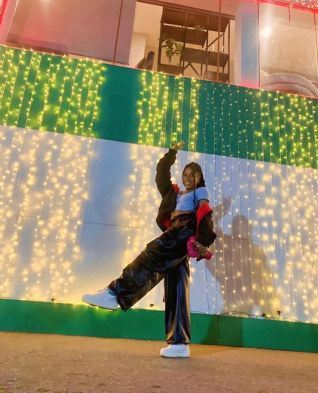 Black panther blackbymj  leather pants 