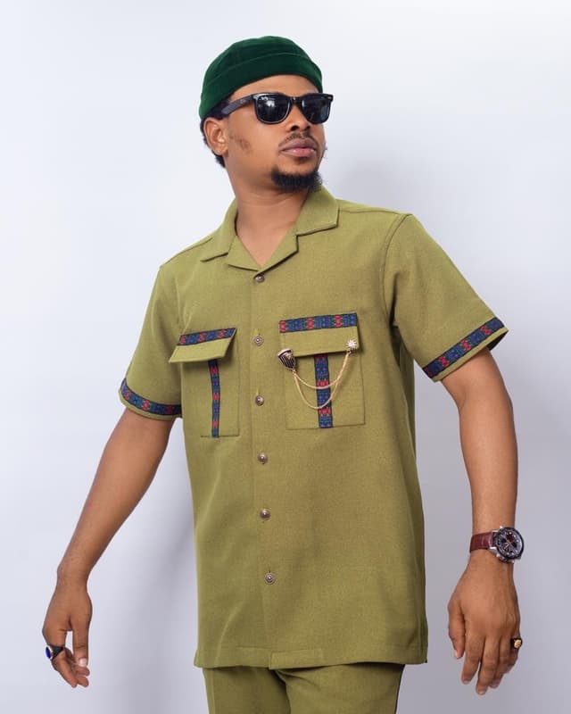 Safari Two piece set- Olive Green