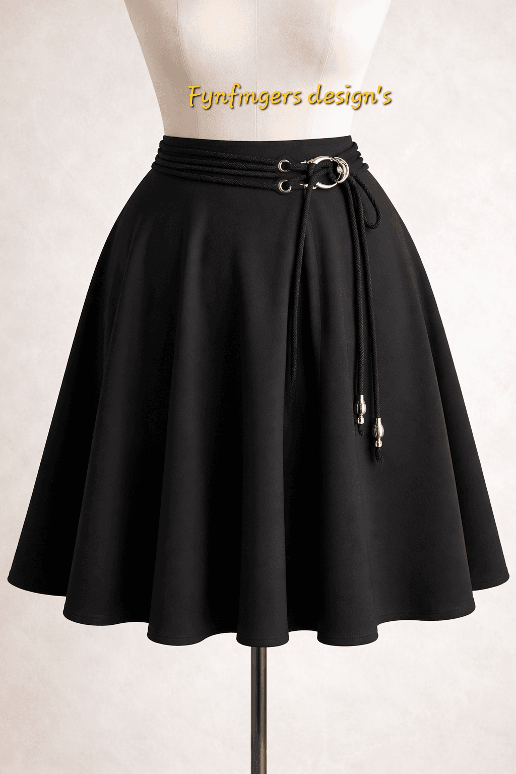 Ruffle-pencil skirt