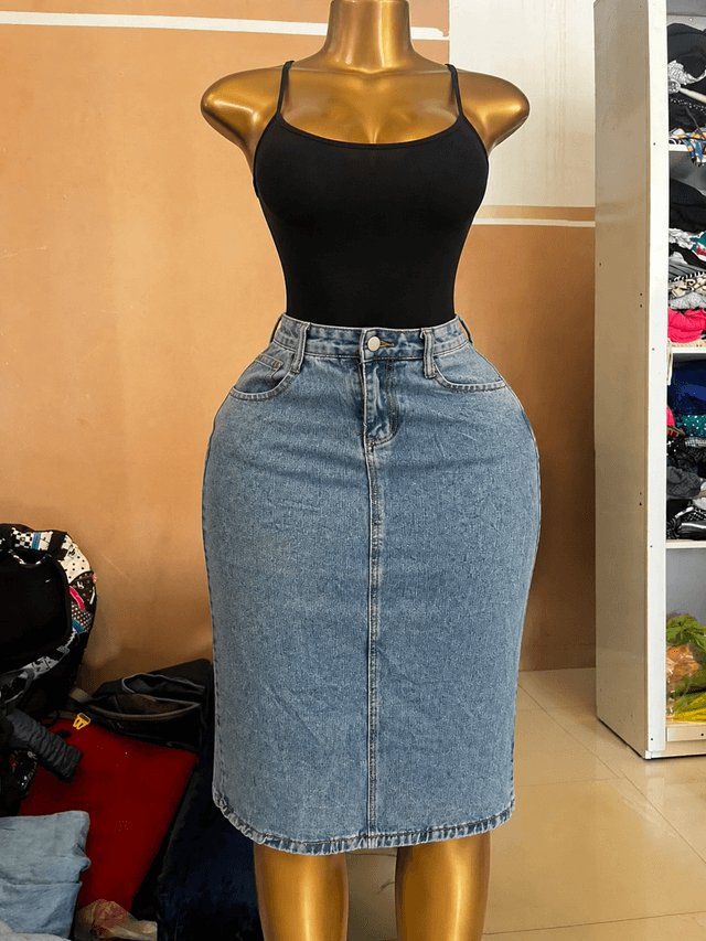 Jeans maxi skirt 