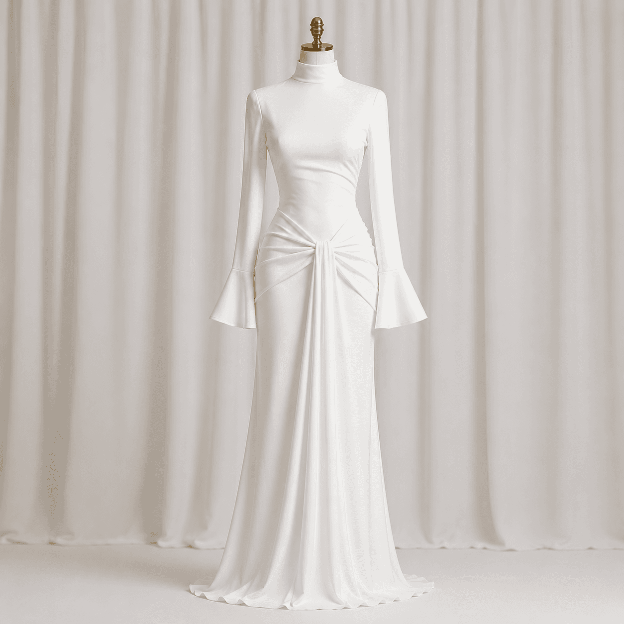 White gown